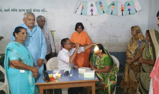 જાળિયામાં મહાયાગ સાથે નેત્રયજ્ઞ યોજાયો