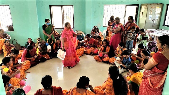 સિહોરમાં બાળ વિકાસ કચેરીમાં મહિલા દીવસ